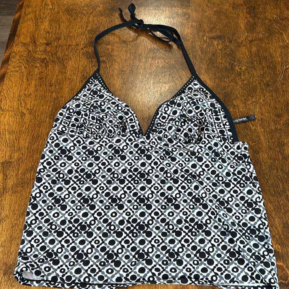 Daisy Fuentes swim‎ top youth girl size 12